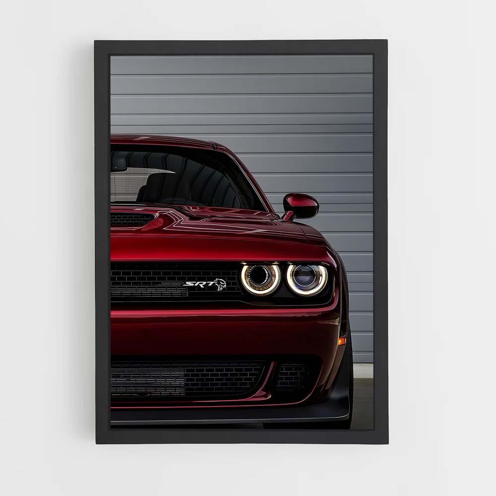 Poster Hellcat Fury – affiche Dodge (vue 2)